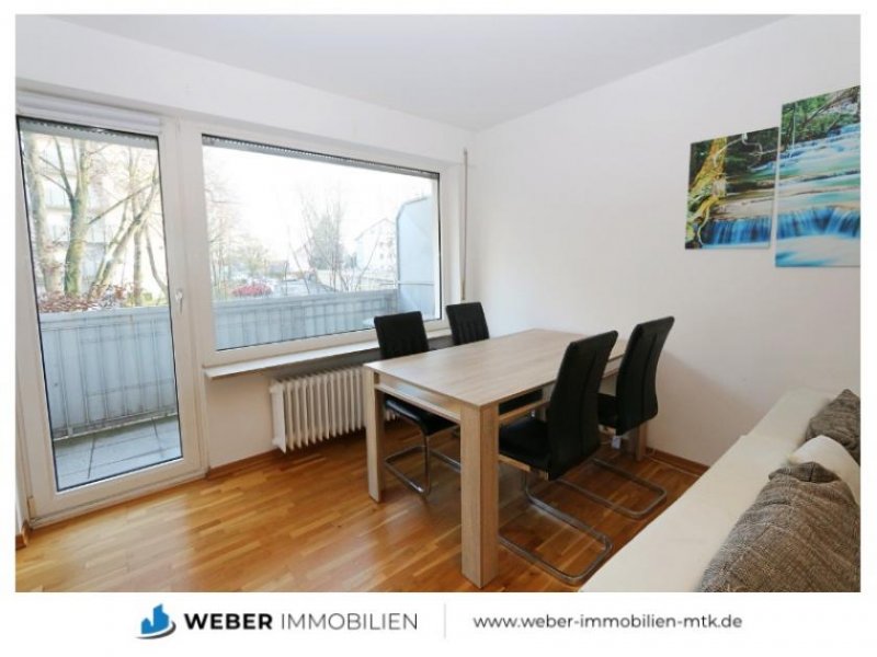 Hattersheim am Main VOLLMÖBLIERTE, helle 2 ZKB mit Balkon in verkehrsgünstiger Lage Hattersheims Wohnung mieten