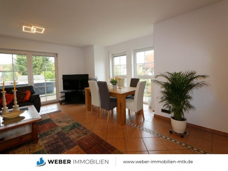 Hattersheim am Main Wunderschöne Wohnung (MÖBLIERT) mit KAMIN, zwei SONNEN-Balkonen, TGL-Bad und schicker EBK Wohnung mieten