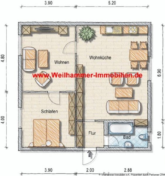 Saarbrücken Wohnen auf dem Rastpfuhl. Gepflegt, schön und günstig. Wohnung mieten