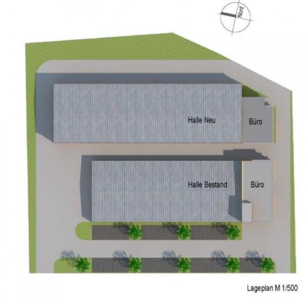 Homburg Neubau im Gewerbegebiet, ab 380 m² bis 1.400 m², mit/ohne Büro Gewerbe mieten