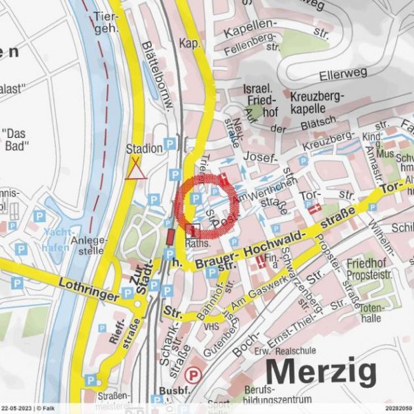 Merzig Laden-/Büro/Kanzlei/Praxisfläche zentral in Merzig, Neubau, großes Schaufenster, Niedrigenergie Gewerbe mieten