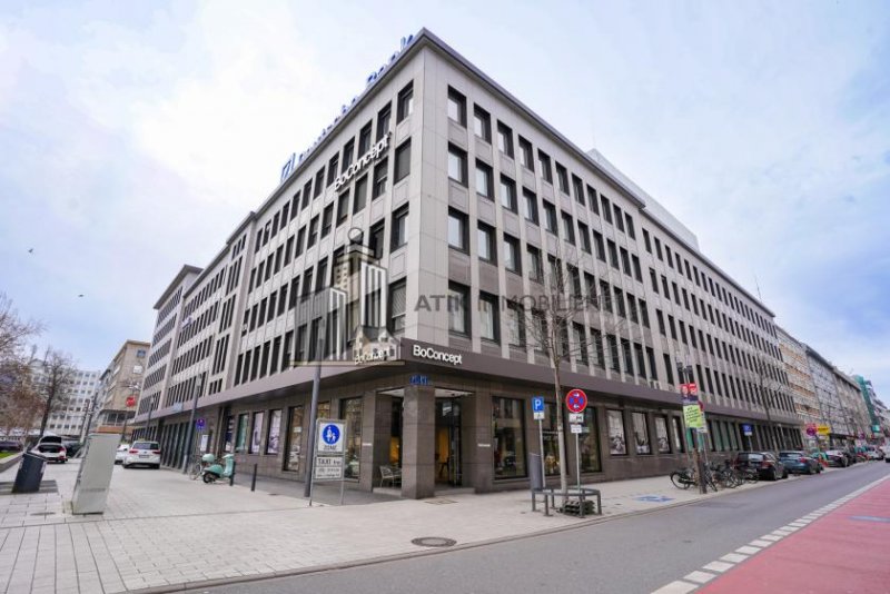 Mannheim ATIK: Exklusive Bürofläche in der Fressgasse mit Wasserturm-Panorama über der Deutschen Bank Gewerbe mieten