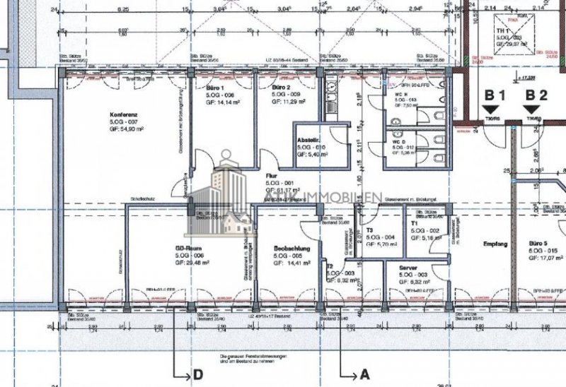 Mannheim ATIK: Helle Büroflächen in bester Lage - Nähe Wasserturm - provisionsfrei Gewerbe mieten