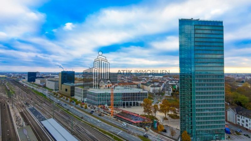 Mannheim ATIK: Exklusivität mit atemberaubendem Panorama - Repräsentative Büroflächen im Victoria-Turm Gewerbe mieten
