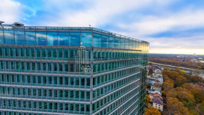 Mannheim ATIK: Exklusivität mit atemberaubendem Panorama - Repräsentative Büroflächen im Victoria-Turm Gewerbe mieten
