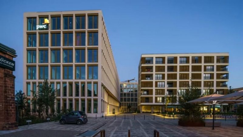 Mannheim ATIK: Repräsentative Büroflächen im modernen LIV Gewerbe mieten