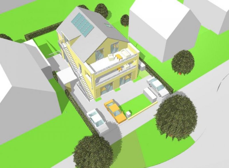 Stuttgart Neubau- Erstbezug, ca. 92 m², 1. OG, Sonnenterrasse, mit Stellplatz, in ruhiger Top-Lage Wohnung mieten