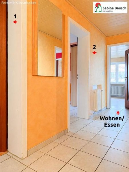 Baltmannsweiler 3,5 Zimmer mit Balkon und Garage Wohnung mieten