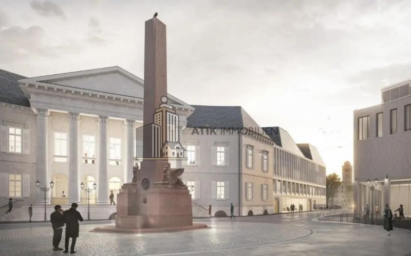 Karlsruhe ATIK: Moderne Büroflächen im historischen Markgräflichen Palais - provisionsfrei Gewerbe mieten