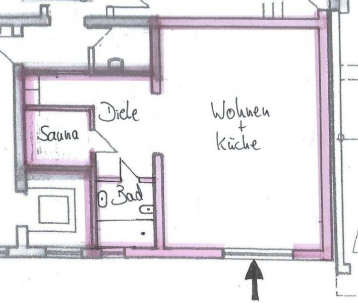 Büsingen am Hochrhein **Apartment mit SAUNA **ANDERS Wohnen in BÜSINGEN** Wohnung mieten