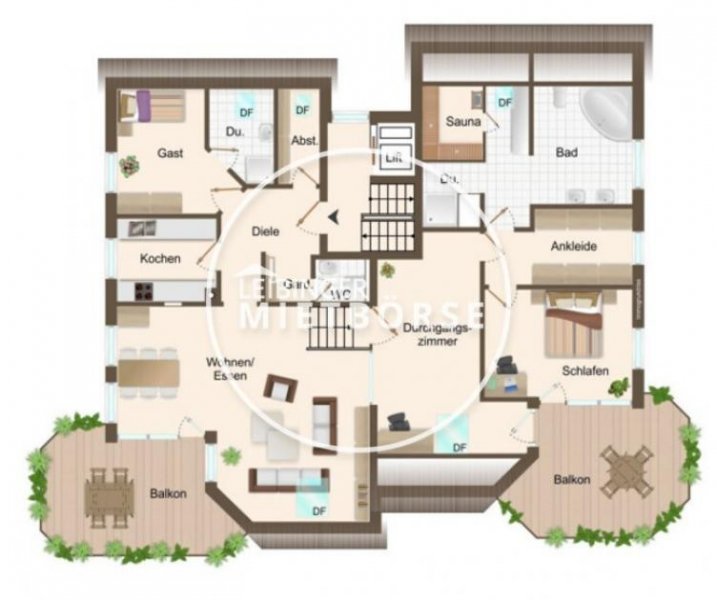 Tuttlingen Exklusive Penthouse-Wohnung in bester Lage Wohnung mieten