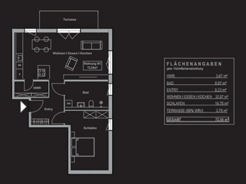 Endingen am Kaiserstuhl Moderne Terrassenwohnung mit Einbauküche und Garten Wohnung mieten