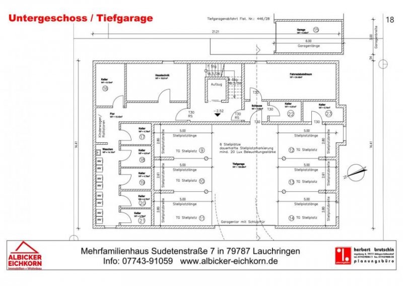 Lauchringen Erstbezug Lauchringen: 3-Zi. mit Terrasse ca. 89 m², Lift zum 1.11.26 zu vermieten Wohnung mieten