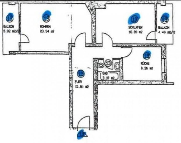 München Hübsche 2-Zimmer-Wohnung mit Balkon in der Ebenauer Straße 1.08.2026 Wohnung mieten