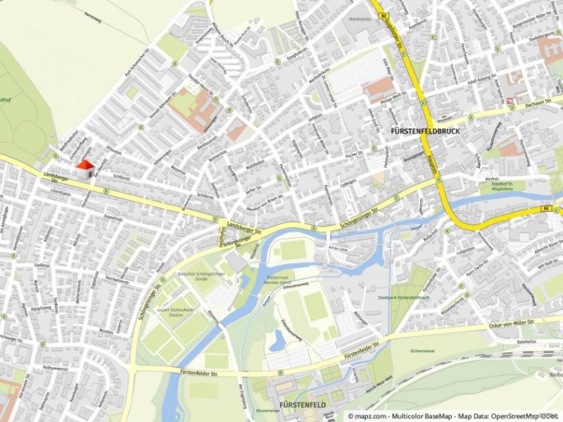 Fürstenfeldbruck 3-Zimmer-Gartenwohnung mit Kachelofen Wohnung mieten