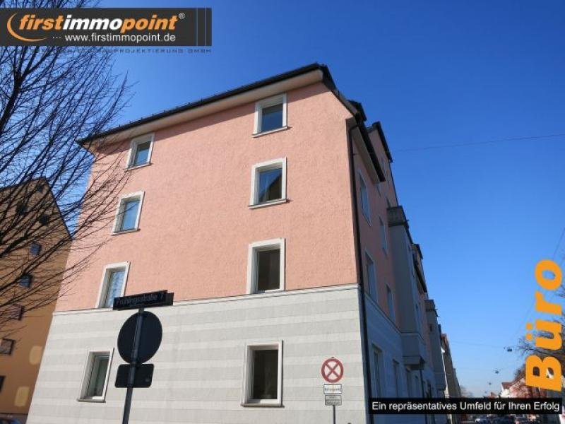 Landshut firstimmopoint® Großraumbüro im BIZ, klimatisiert im Zentrum von LA Gewerbe mieten