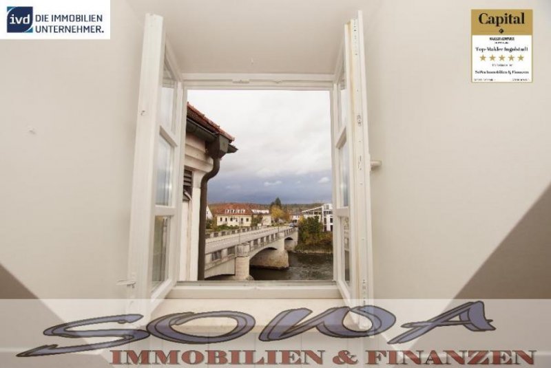 Neuburg an der Donau Schöne 3 Zimmer Wohnung im Zentrum mit Blick auf das Schloss in Neuburg zu vermieten - Ein neues Zuhause von SOWA Immobilien