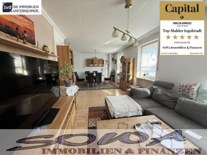 Neuburg an der Donau Stadtwohnung! Großzügige 3,5 Zimmer Wohnung mit Balkon in der Stadtmitte in Neuburg - Ein neues Zuhause von SOWA Immobilien