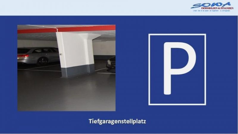 Neuburg an der Donau Tiefgaragenstellplatz im Zentrum - Luitpoldstraße in Neuburg zu vermieten - Ein Objekt von Ihrem Immobilienpartner SOWA und