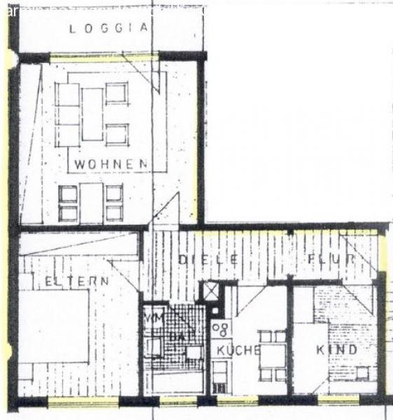 Kaufbeuren Sonnige 3 Zimmer-Küche-Bad in Neugalonz Wohnung mieten