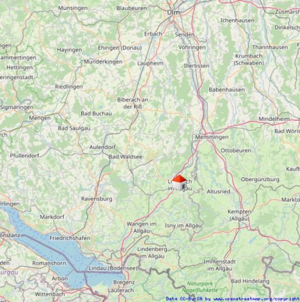 Leutkirch im Allgäu Attraktive Produktions-/Lagerhalle mit sehr guter Infrastruktur in Leutkirch i.A. mit ca. 1.250 m² Gewerbe mieten