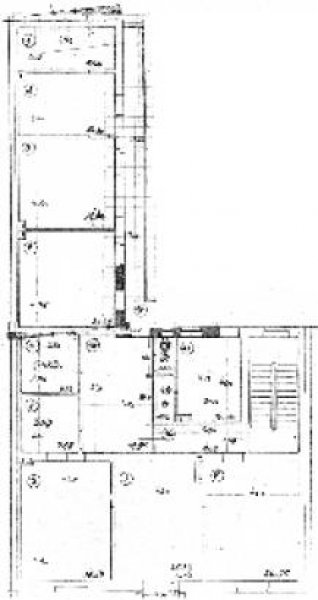 Nürnberg N-Gärten h.d. Veste: 7-Zi-Jugendstil-Whg. (1. OG), Laminat, Bad m. Badewanne u. Dusche, 2 Balkone Wohnung mieten