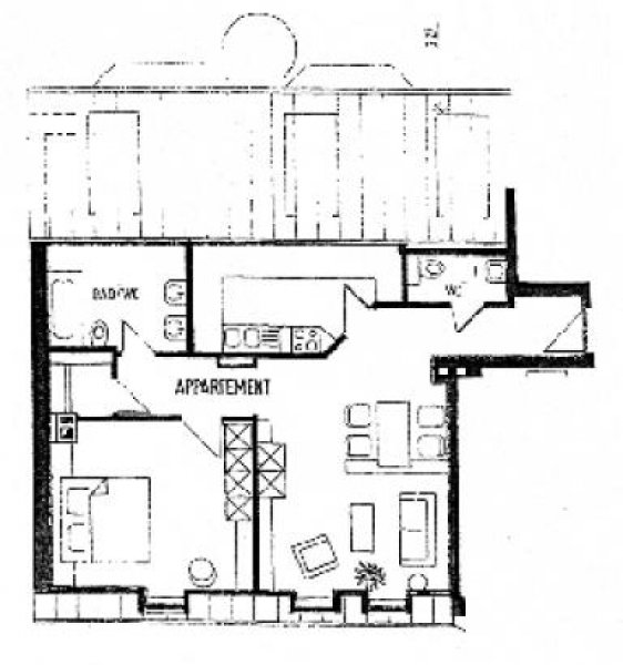Nürnberg N-St. Peter: 2-Zi-Whg. (4. OG mit Lift/A504), MÖBLIERT, EBK, Bad mit Badewanne Wohnung mieten