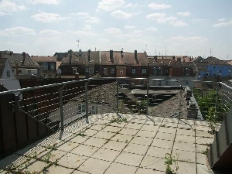 Nürnberg N-St. Peter: 4-Zi-Dachterrassen-Whg. (4. OG oh. Lift), neu saniert, Parkett, Eckwanne, Dusche Wohnung mieten