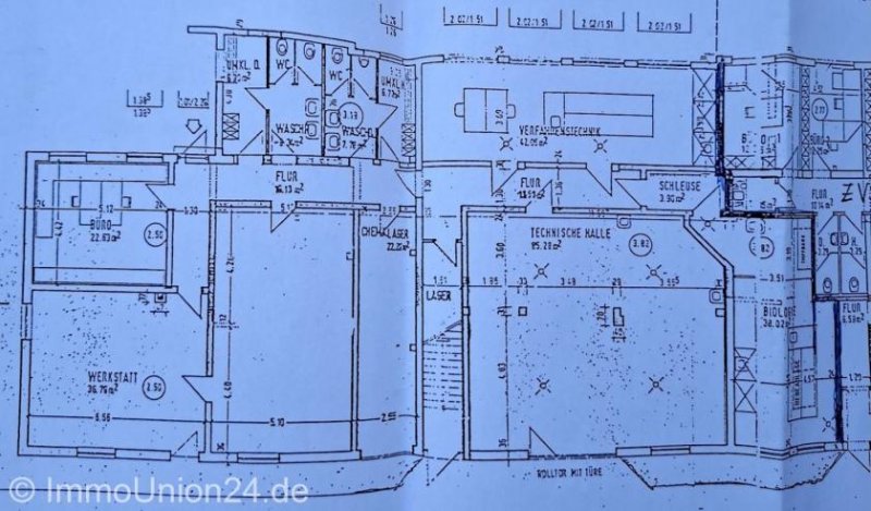 Schwabach 2.200,- EUR für vielseitige 368 qm Werkstatt - Halle mit Rolltor im Gewerbegebiet Rednitzhembach Gewerbe mieten