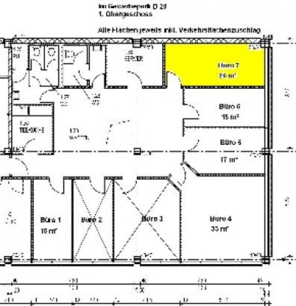 Regensburg Kleines, helles Starterbüro an Top-Standort: 20m², zentral, keine Parkgebühren Gewerbe mieten