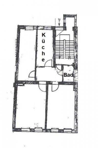 Hof H-43018 - Renovierte Stadtwohnung im Zentrum von Hof Wohnung mieten