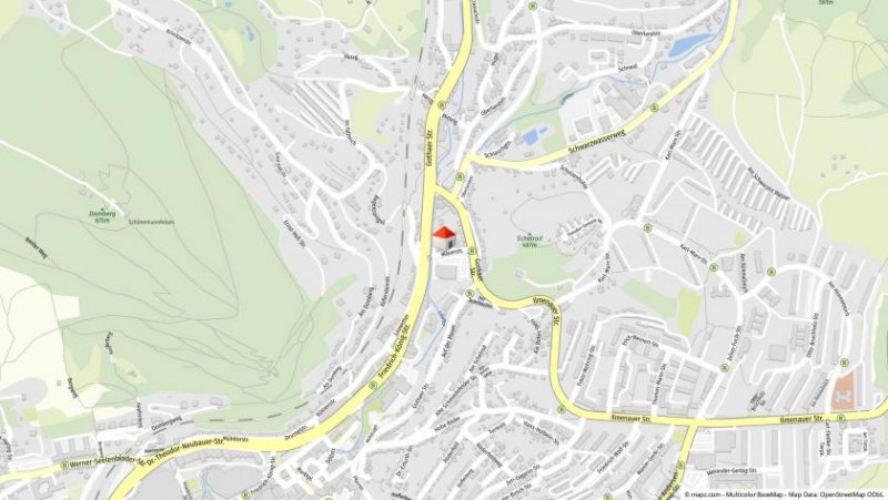 Suhl Helle 2-Zimmer-Bürofläche mit Tiefgaragenplätzen in Suhl.
Glasfaseranschluss vorhanden!! Gewerbe mieten