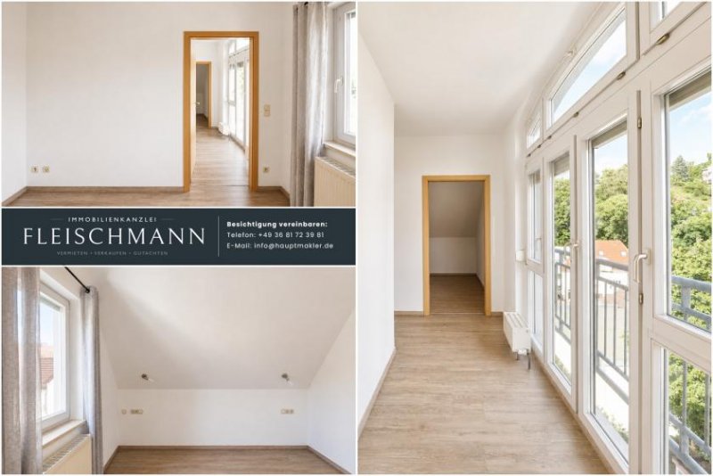 Suhl Wohnen über den Dächern der Stadt – zentral, ruhig und mit Weitblick Wohnung mieten