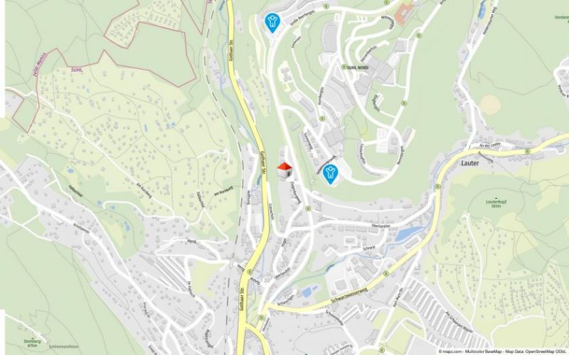 Suhl Frisch renoviert & bezugsfrei – 2-Zimmer-Komfortwohnung in Toplage Suhl! Wohnung mieten