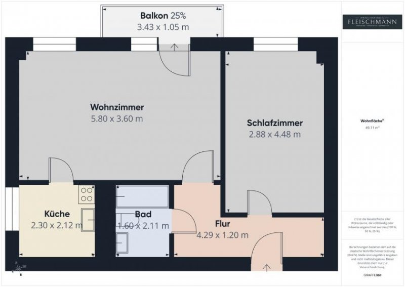 Suhl Frisch renoviert & bezugsfrei – 2-Zimmer-Komfortwohnung in Toplage Suhl! Wohnung mieten