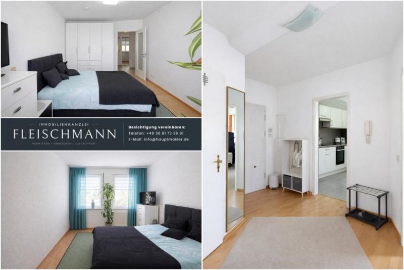 Suhl Einziehen, wohlfühlen, durchstarten – Ihre neue 2-Zimmer-Wohnung mit Balkon in Suhl! Wohnung mieten