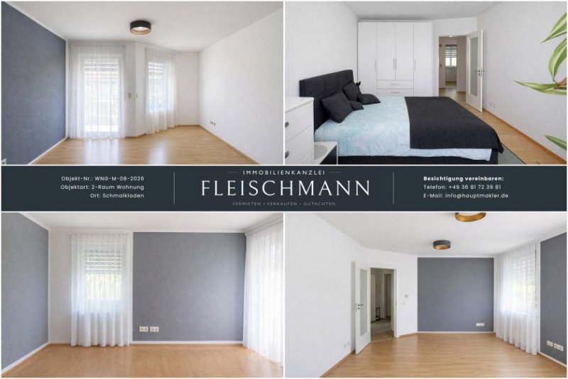 Suhl Einziehen, wohlfühlen, durchstarten – Ihre neue 2-Zimmer-Wohnung mit Balkon in Suhl! Wohnung mieten