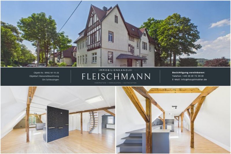 Schleusingerneundorf Maisonettewohnung im schönen Schleusingen mit Gartennutzung Wohnung mieten