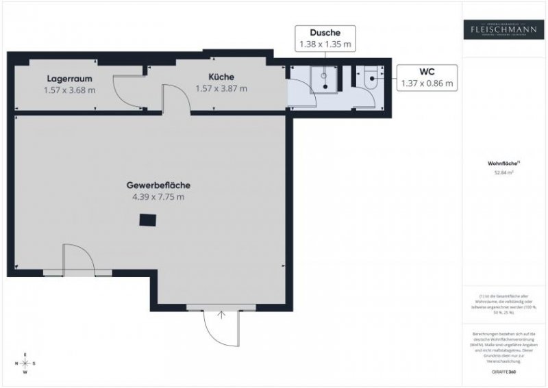 Oberhof Flexible Gewerbefläche mit vielseitigen Nutzungsmöglichkeiten und moderner Ausstattung Gewerbe mieten