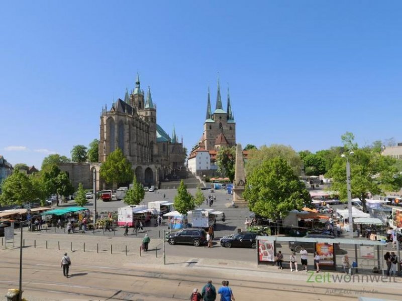 Erfurt (EF0787_M) Erfurt: Altstadt, neu möblierte 2-Zimmer-City-Wohnung direkt am Domplatz, PKW-Stellplatz inklusive Wohnung mieten