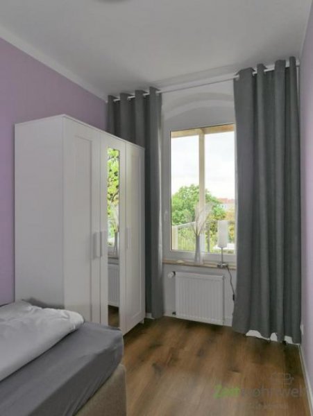 Erfurt (EF1384_M) Erfurt: Krämpfervorstadt, neu sanierte und neu möblierte 2-Zimmer-Wohnung mit Balkon Wohnung mieten