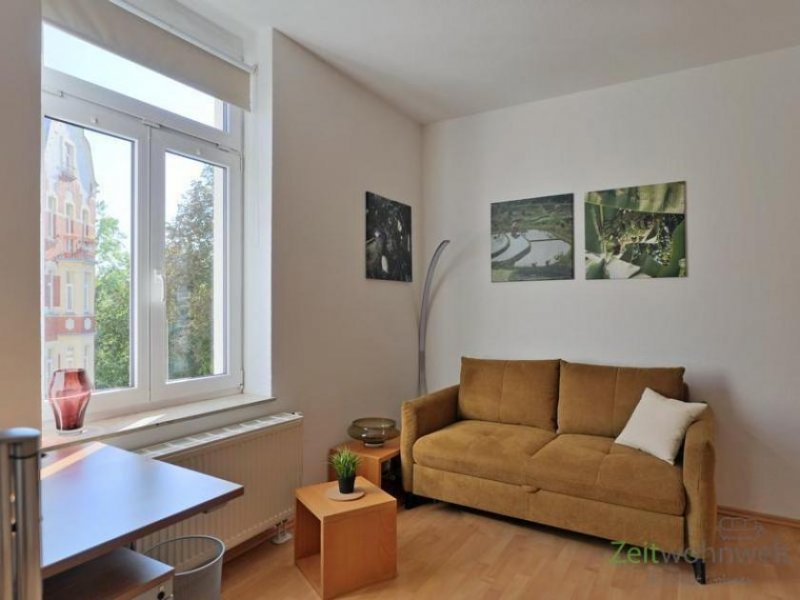 Erfurt (EF1078_M) Erfurt: Andreasvorstadt, möblierte Wohnung mit Balkon in einer Stadtvilla, ruhige Lage an der Gera Wohnung mieten