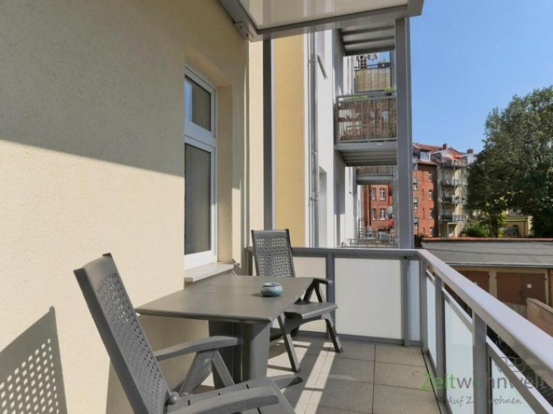 Erfurt (EF1305_M) Erfurt: Andreasvorstadt, Erstbezug in neu möblierte 2-Zimmer-Wohnung mit Balkon, PKW-Stellplatz mgl. Wohnung mieten