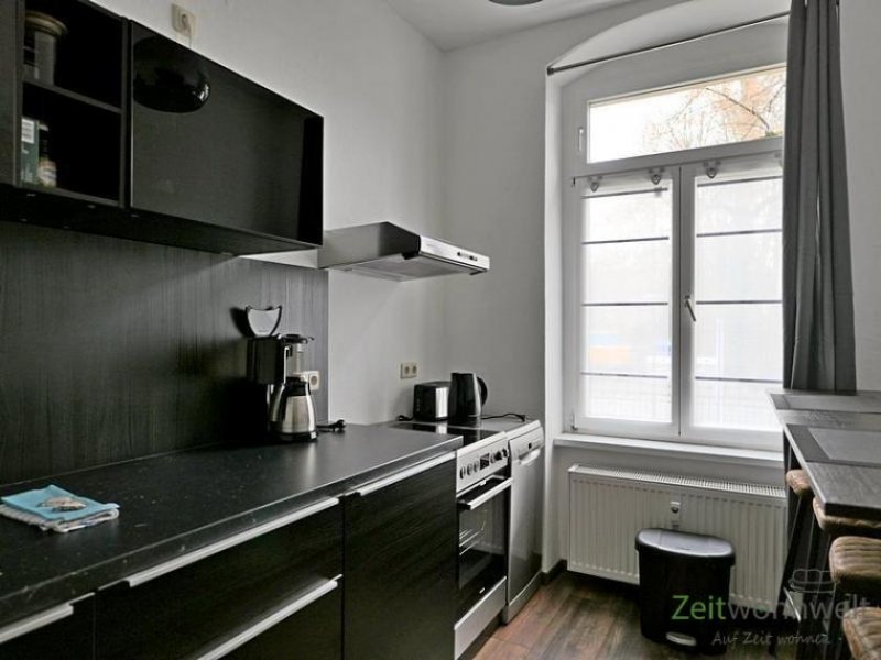 Weimar (EF0893_M) Weimar: Westvorstadt, zentrumsnahe, modern möblierte 2-Zimmer-Wohnung mit WLAN und PKW-Stellplatz, Stadtvilla mieten