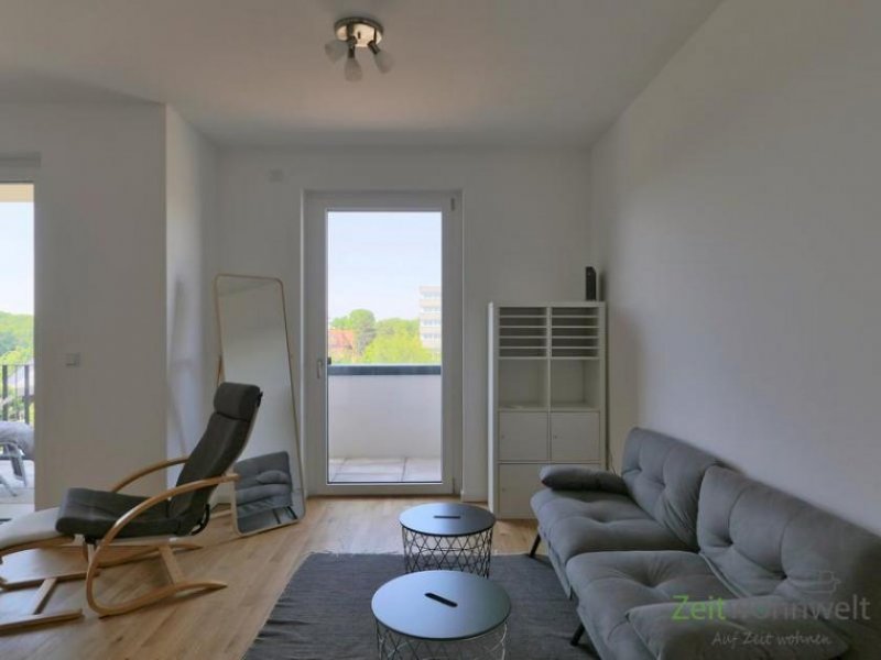 Weimar (EF1397_M) Weimar: Nordvorstadt, möblierte preiswerte Wohnung mit Aufzug und Balkon zur Zwischenmiete Wohnung mieten