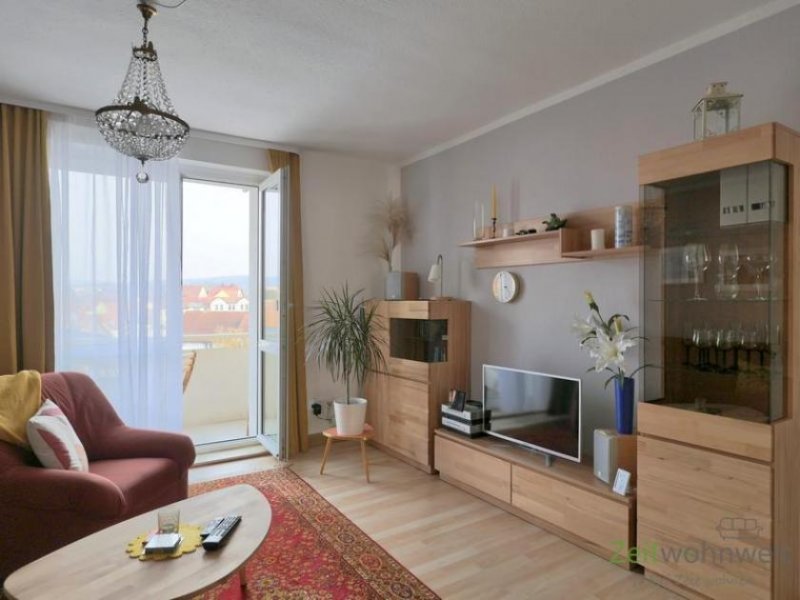 Bad Berka (EF1248_M) Weimar: Bad Berka, freundliche möblierte 2-Zimmer-Wohnung mit Balkon und PKW-Stellplatz Wohnung mieten