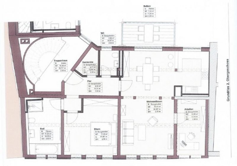 Gotha Traumhafte Stadtwohnung im sanierten Fachwerkhaus Wohnung mieten