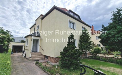 Leipzig Häuser Doppelhaushälfte /ab sofort/ Fußbodenheizung/Wärmepumpe/Garten/ Nebengebäude/ saniert/ Erstbezug Haus 