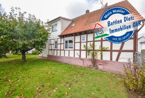 Babenhausen DIETZ: Fachwerkhaus mit Garten, Nebengebäude im Babenhausen OT Harpertshausen! Nur für 2 Personen! Haus 