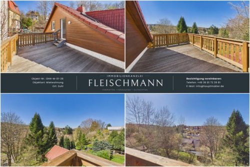 Suhl Immobilien Gepflegte 4-Zimmer-DHH in Suhl: 2 Bäder, EBK, Terrasse & Vollkeller – Sofort frei! Haus 